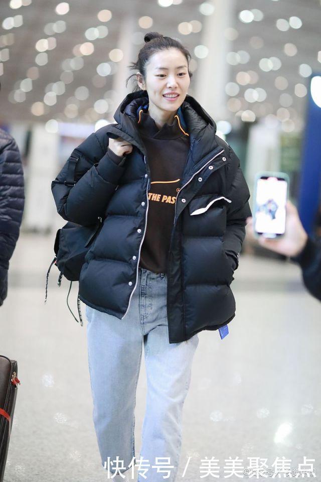 羽绒服|羽绒服又厚又土学刘雯这样穿,让你这个冬天时髦到底