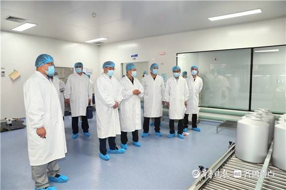 制药|济南市历城区委书记张军到齐鲁制药生物医药产业园调研