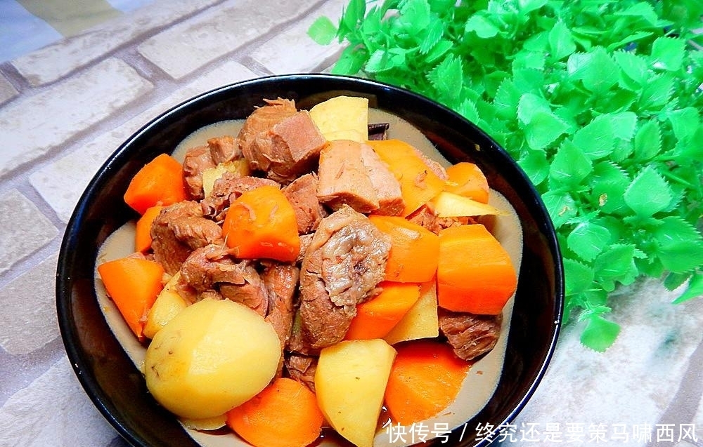 萝卜炖牛肉，冬日暖心必备，不学会后悔
