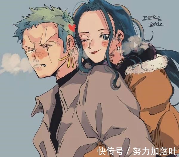 可雅|海贼王杂食CP插画分享！“索香”人气最高，“路娜”也很受欢迎