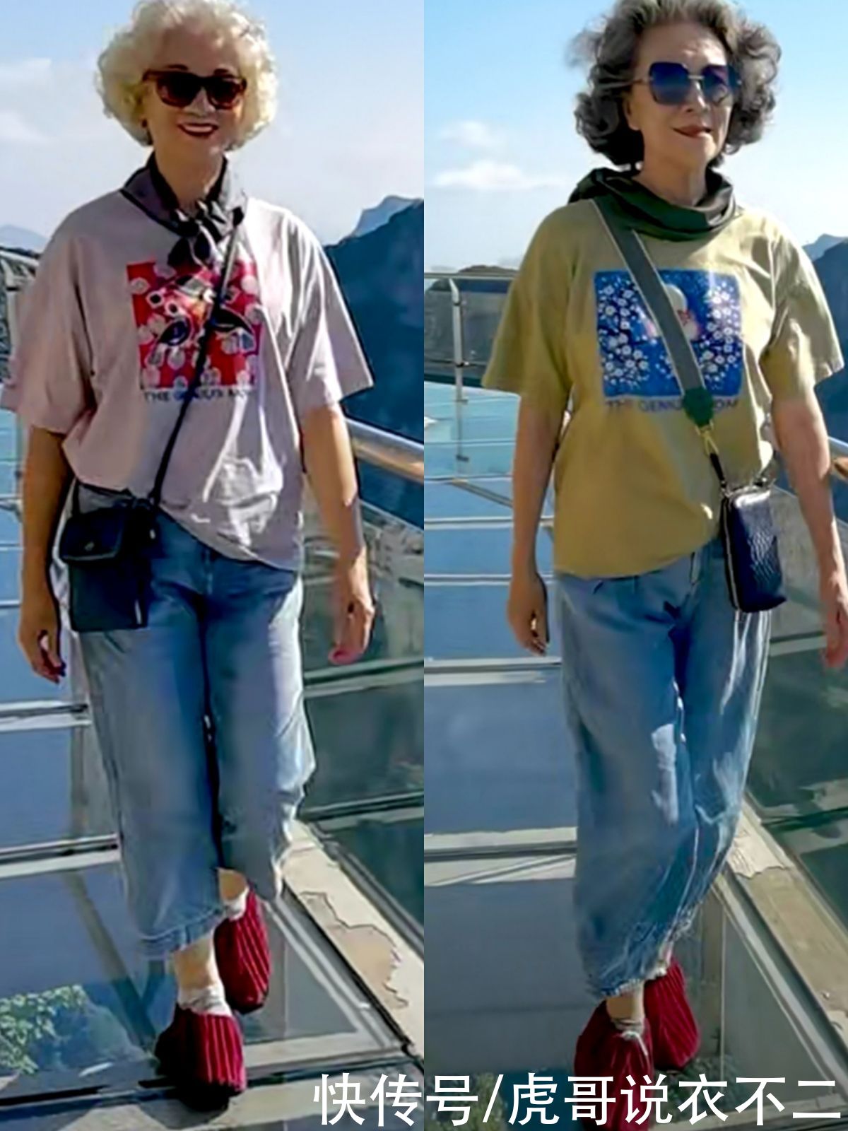 奶奶|优雅无关年龄，“时尚奶奶”靠穿搭重新定义老年人，奶奶辈也很美