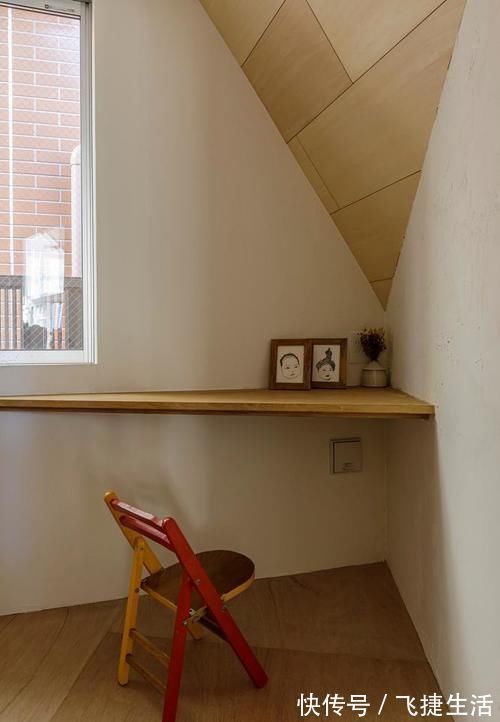 木地板|日本一位艺术家为了与母亲住在一起,盖栋88㎡斜屋,美观又实用,晒晒