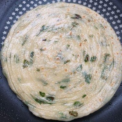 薄如蝉翼|这么好吃的葱香螺丝饼做法，现在知道还不晚