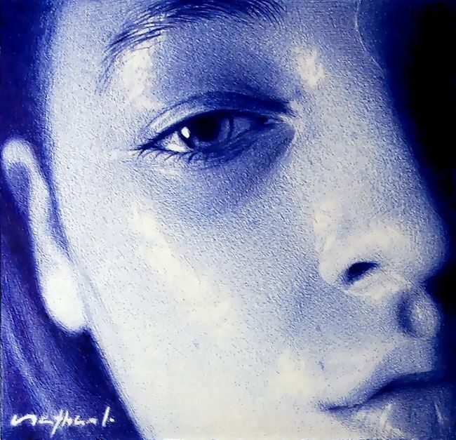 艺术@大神级的圆珠笔画:艺术家纳森·洛伦扎纳的作品