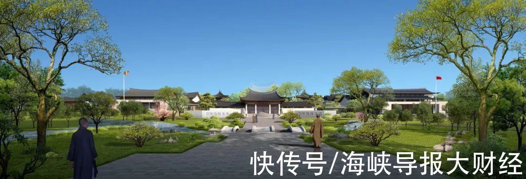 佛学院|国贸控股代建的闽南佛学院异地迁建项目正式动工