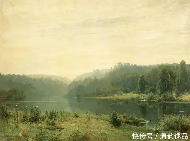 希什金！俄国巡回画派，风景画大师希什金，史诗般森林风景油画作品欣赏