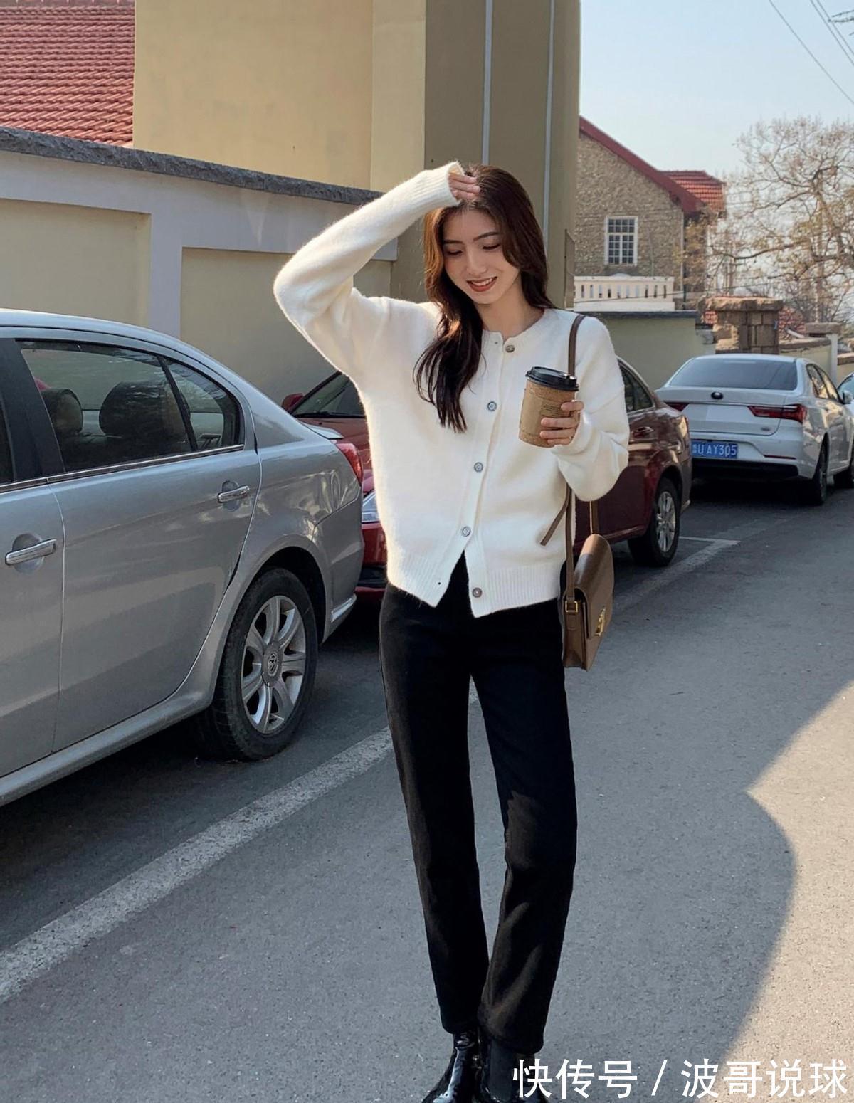 冬天 冬天搭配“稳赢”穿搭,3条黑色裤子的N种搭配,瘦显高还百搭2