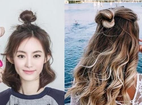 冬天出门扎发，显得脸蛋比较小，立体感十足喔