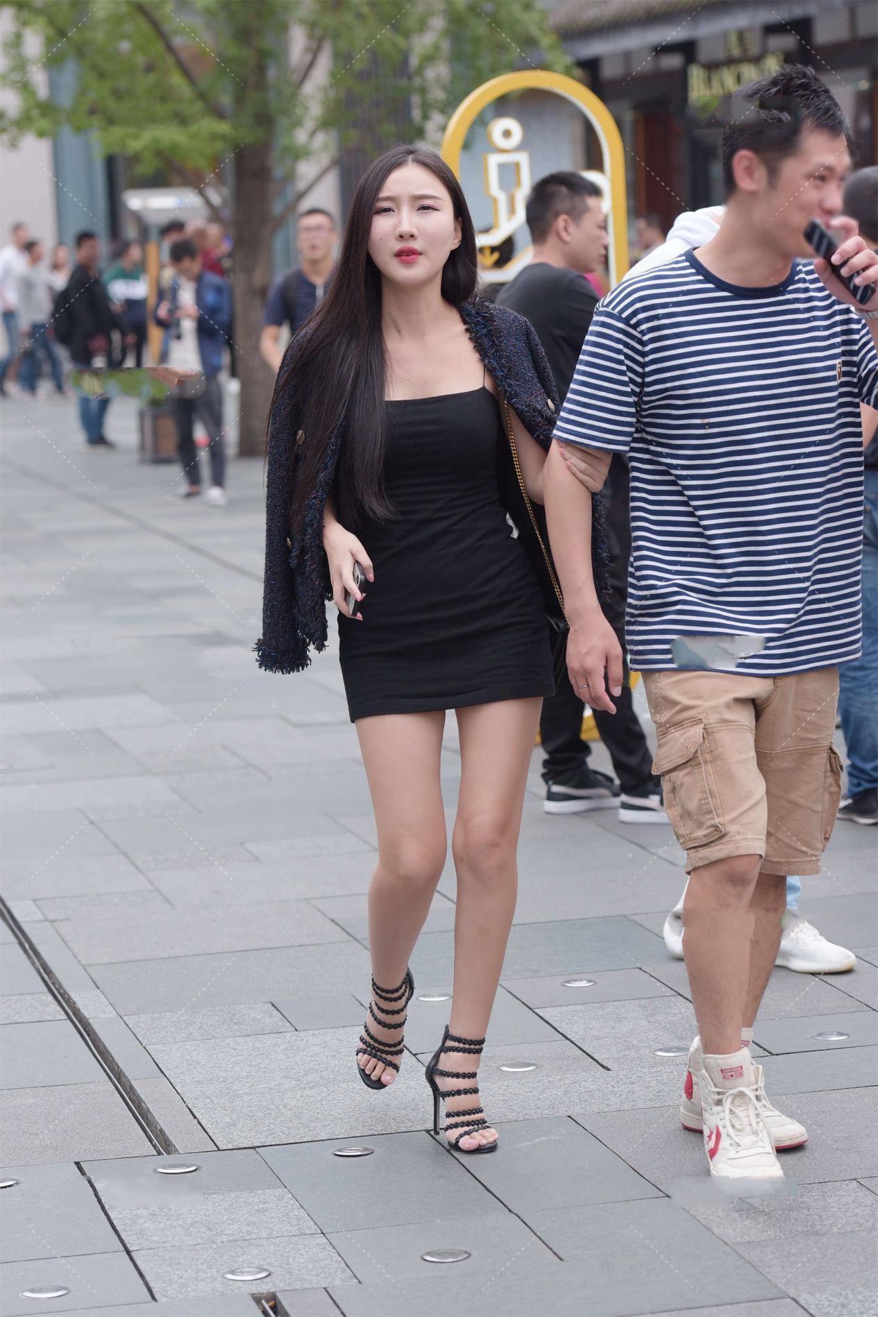 无袖连衣裙, 外搭小香风外套, 轻松打造甜酷女孩