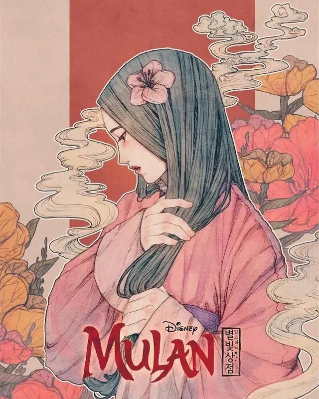 白雪|另一种画风的迪士尼公主，美艳傲人的白雪，手捧水晶鞋的灰姑娘