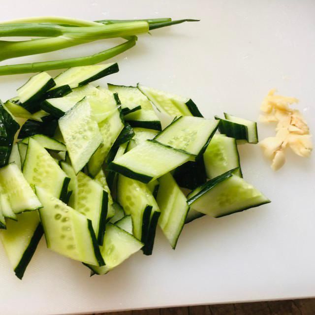 青瓜炒鸡蛋|青瓜炒鸡蛋,一款简单清爽的家常小炒