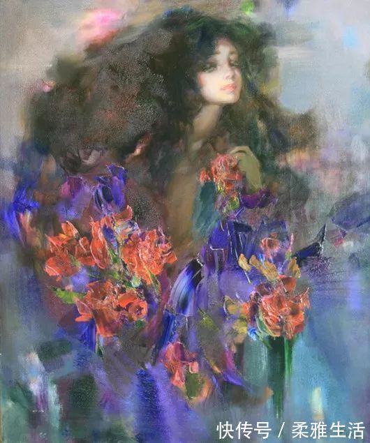 艺术家@色彩的魅力!俄罗斯艺术家斯卡菲娜的油画