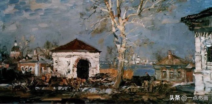 美术学院#阿巴库莫夫：被誉为俄罗斯的金笔，其画笔下都是净化的世界