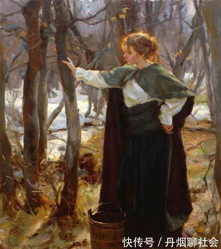 迈克尔·马尔姆!寻找生命中的光,70后印象现实主义画家迈克尔·马尔姆的油画