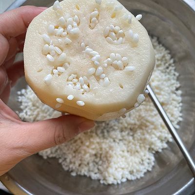 电饭煲|桂花糯米藕