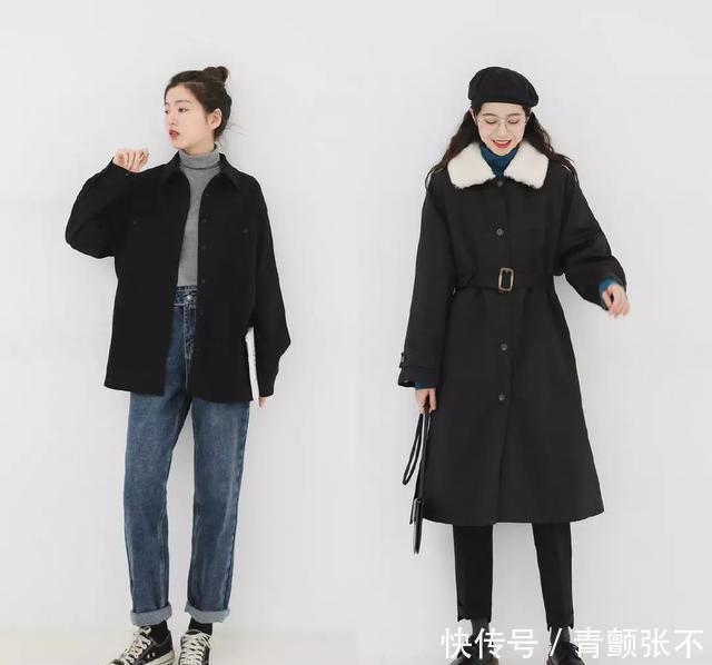 解锁黑色系穿搭的正确打开方式，简直是为秋冬而生，太美了