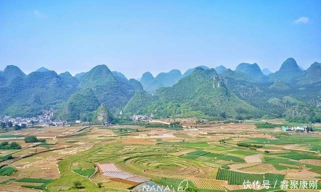 峰林|贵州的这个景区，峰林成片，田园风光，风景可媲美桂林