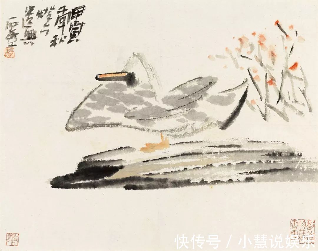 吴冠中|近现代名家笔下的春江水暖,充满诗意,各有千秋