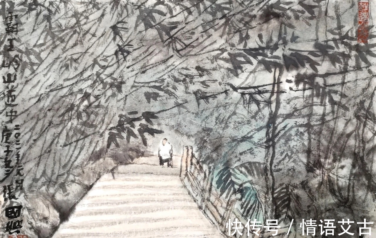 山水画$遵循自然｜张国兴辛丑年山水画写生新作