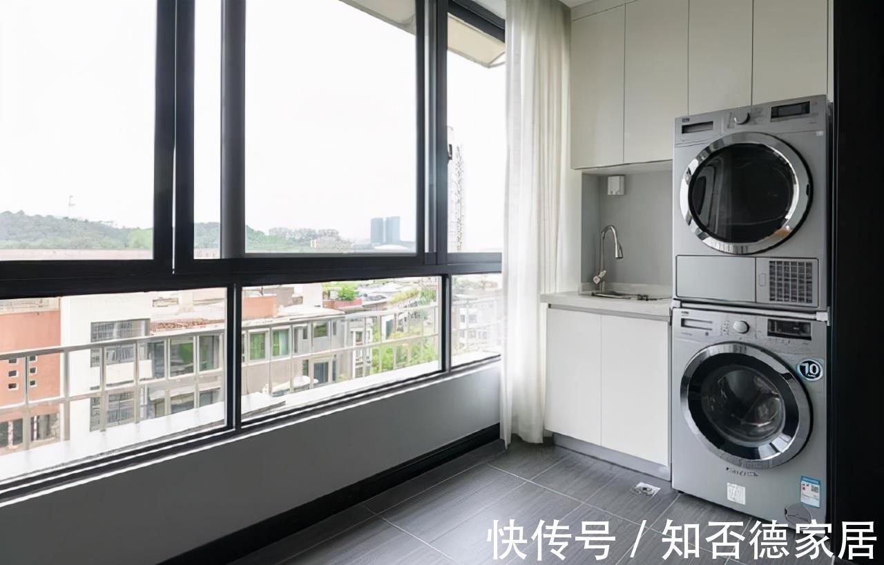 阳台|洗衣机放阳台,需注意什么方面?多亏老公细心,才避免返修重建!