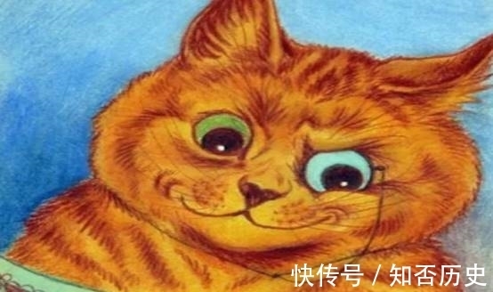 路易斯$他画了一辈子的猫,没想到患上疾病之后画风大变,令人唏嘘不已