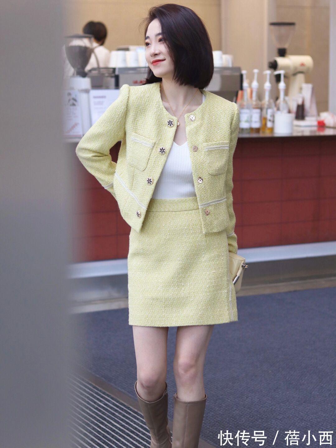 香风 入春后衣服不用多,用小香风外套打造好气质,这些搭配真值得借鉴