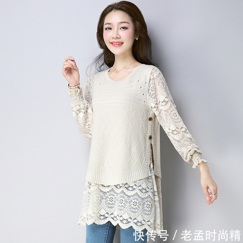 优雅|最近超火一款薄毛衣:叫“樱花粉”,春天搭小脚裤,贼美贼显年轻