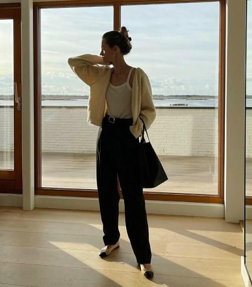 “法式开衫”才是春天的标配，青春又洋气，每一套搭配都好想要！