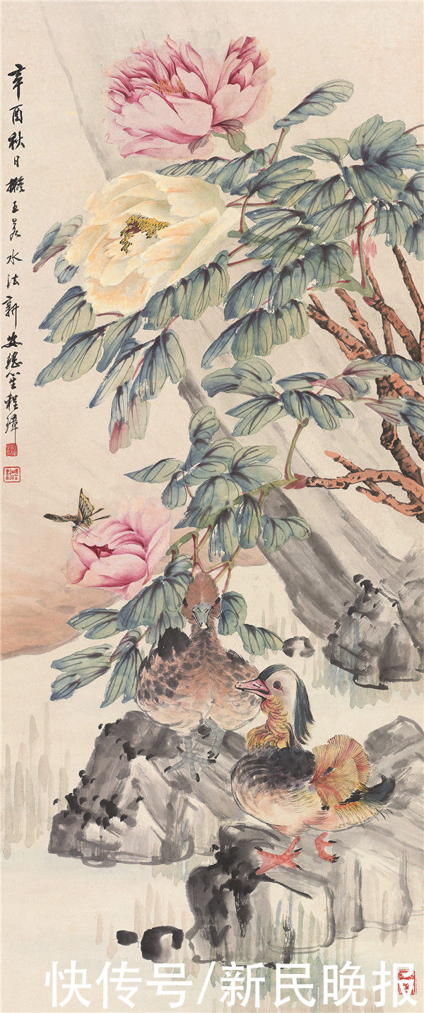 鸳鸯|程璋，中西合璧自创新貌的近代全才画家