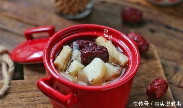 冬天,这糖水我隔天喝一次,不寒不燥滋补又不腻,护肤品都省了