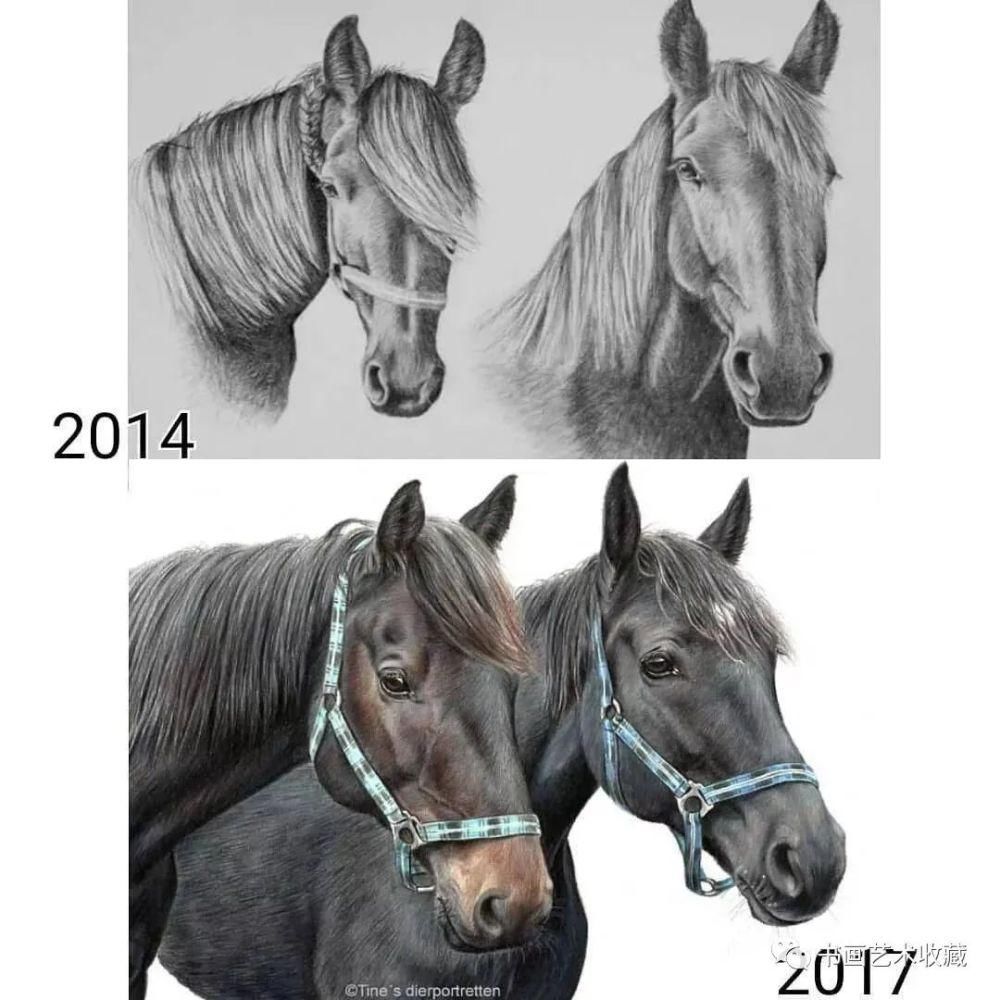  美女|一匹马画了16年！美女学渣逆袭成功，坚持下来很酷！