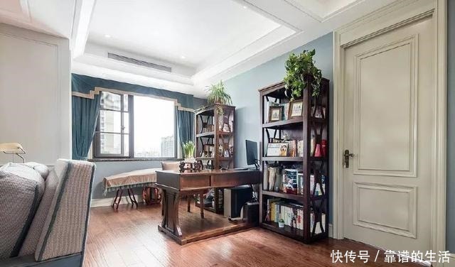 淡蓝色|130㎡现代美式,简约的优雅,好精致!130㎡现代美式,简约的优雅,好精致!