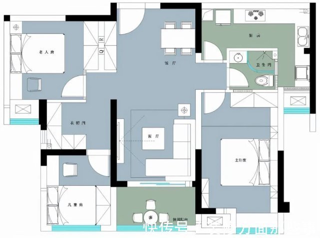 空间|原木白色,87㎡小户型,打造质朴纯粹的空间!