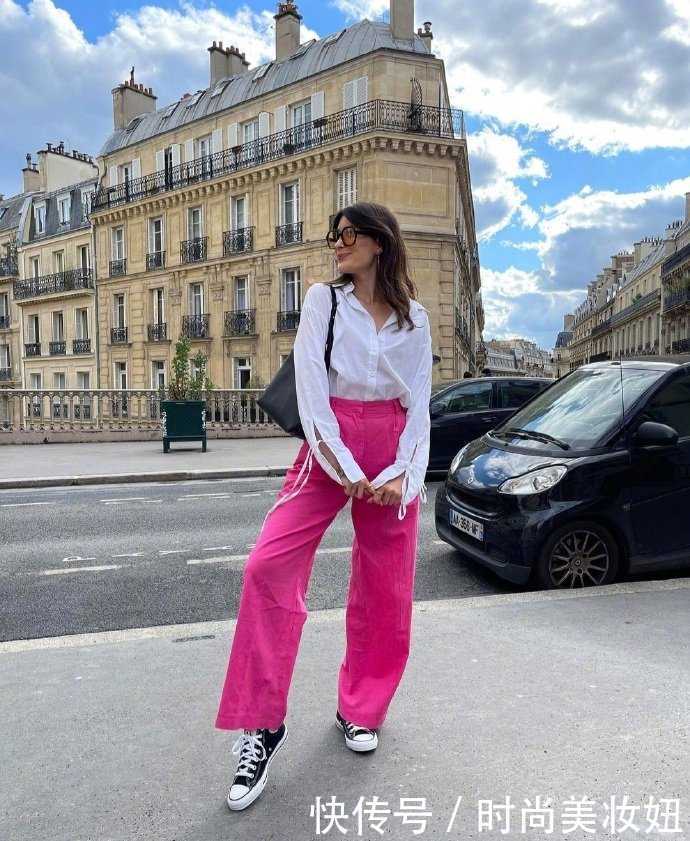 亮色系|女人过了30岁,穿衣要有质感,极简浪漫法式穿搭,照着穿美翻了