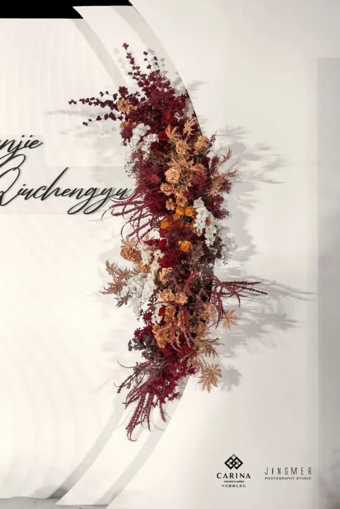 纯白|运用高级色彩展现出高级感的婚礼,用纯白述说从一而终的挚爱