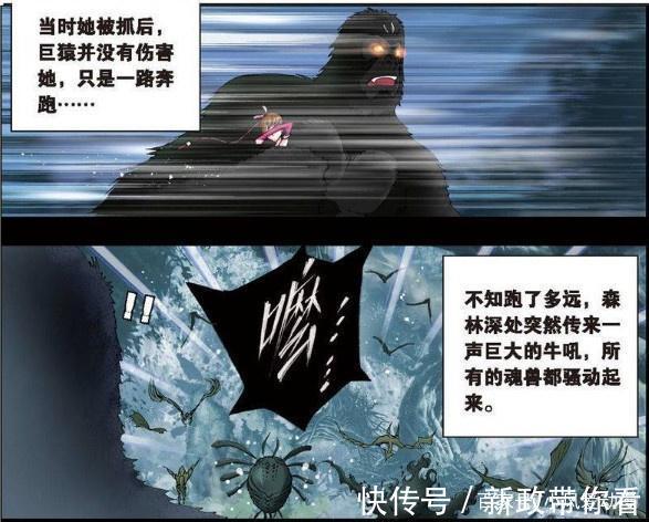 巨猿|斗罗大陆：小舞的第三魂环牵系着星罗森林的传说，吓坏史莱院长！