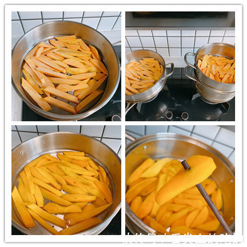 在家自制地瓜干原来这么简单,颜色不发黑香甜有嚼劲,保存时间久