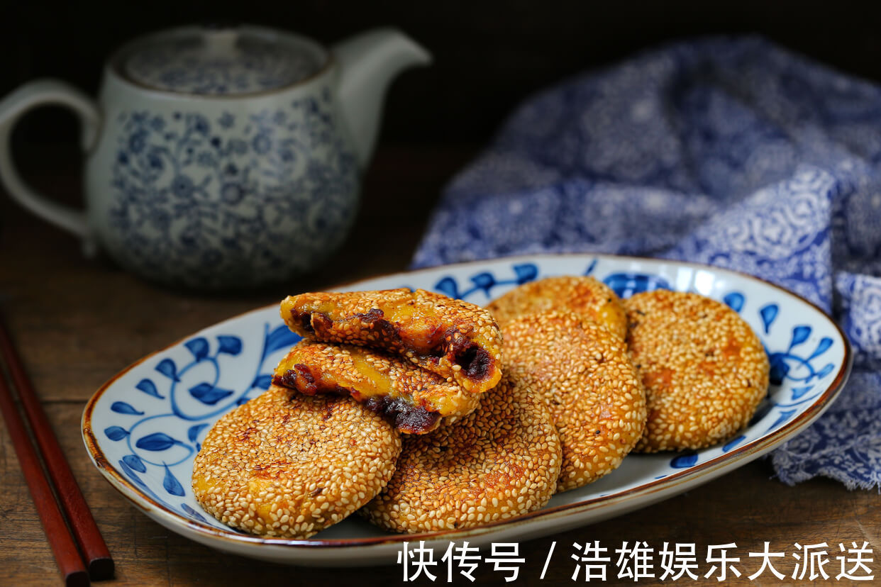 糯米粉|南瓜饼不用油炸，软糯香甜有营养，出锅孩子连吃仨，咬一口满嘴香
