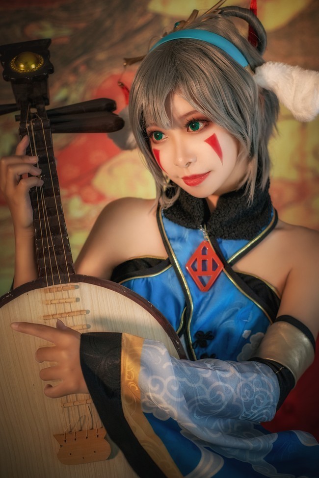 山海经|cos：山海经cos洛天依和乐正绫