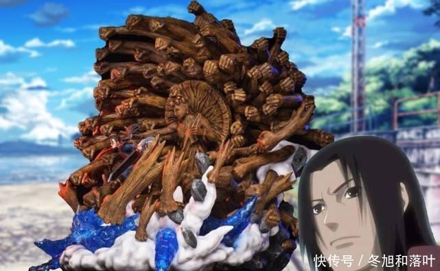 千手柱间|柱间释放大招的手办合集,顶上化佛压制九尾,真数千手霸气无双!