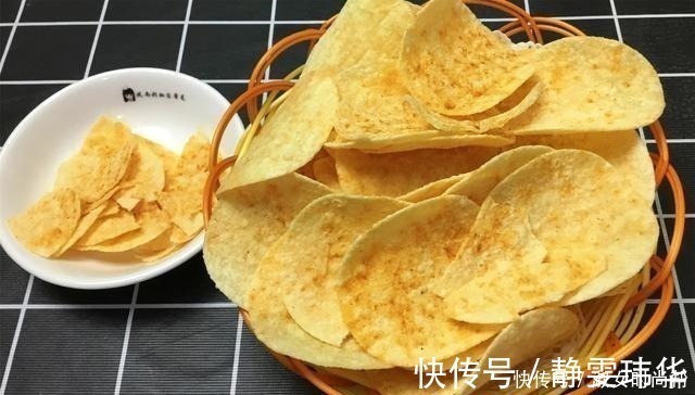 教你做薯片,多一个步骤,一个一口嘎嘣脆,好吃到停不下来