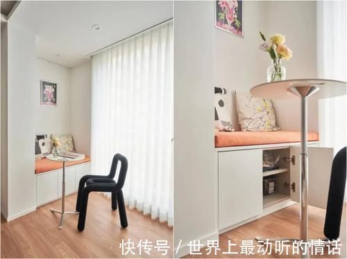 衣帽间|84平婚房，进门就被迷住了，不装电视不要餐厅，布置完好暖心