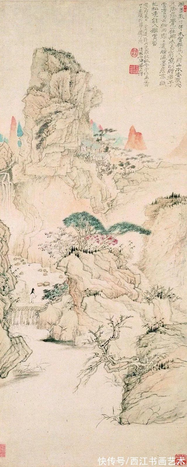 云山图$观点:为什么石涛的绘画艺术到现在还是新的?