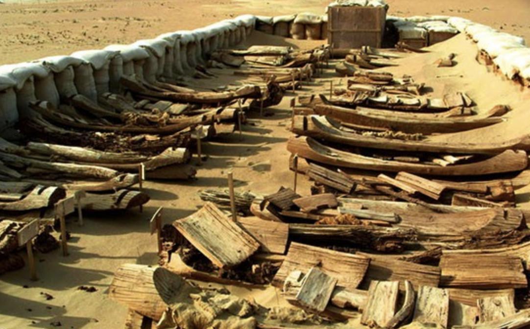 牛皮#三千年前罗布泊没有密闭技术,为何棺木出土,里面一颗沙子都没有