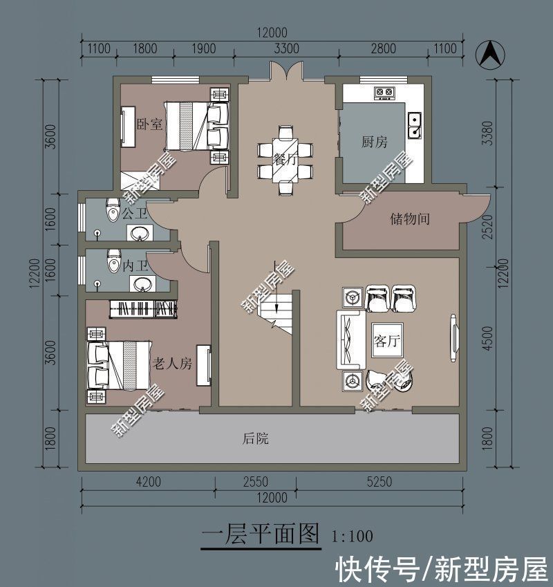 图纸|农村两层别墅怎么建才好看？推荐这10套图纸，总有一套适合你
