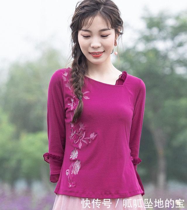 洋气|比裙子还洋气的上衣,奔四奔五女人穿,藏肉显瘦显气质