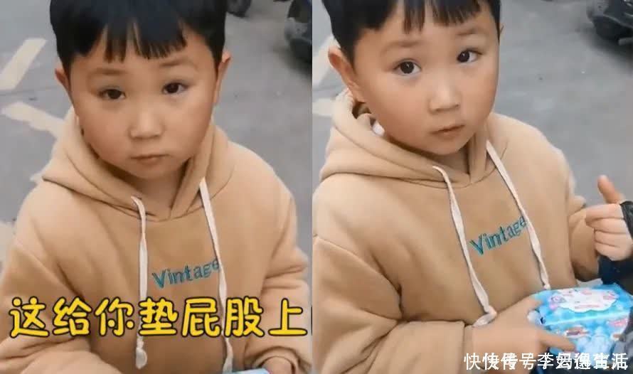 儿子|6岁萌娃送怀孕妈妈卫生巾,得知原因后,孕妈感动:你傻不傻