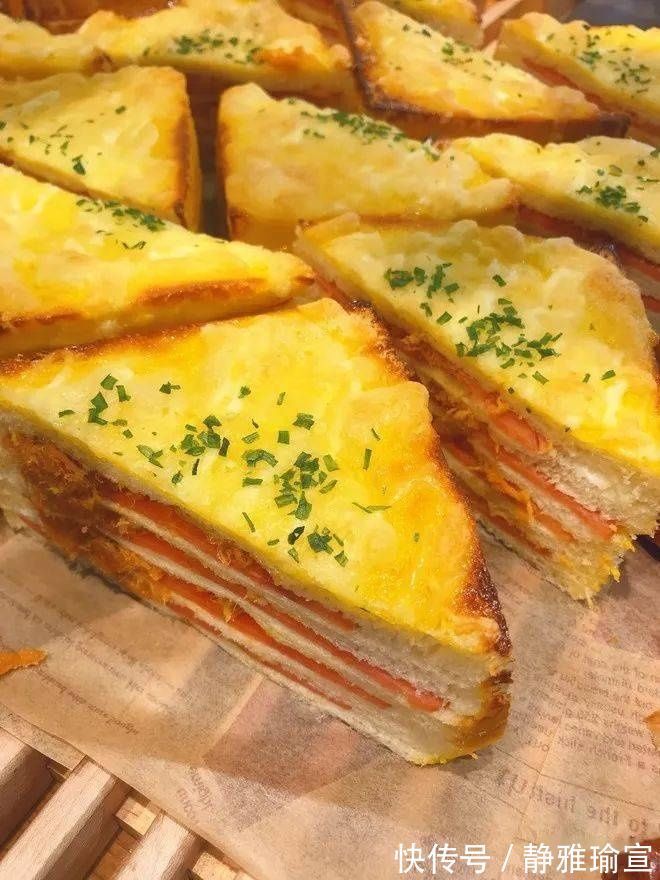 懒人必备食谱:超级好吃的黄金三明治