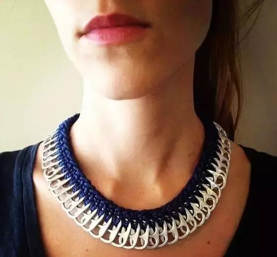 易拉罐喝完别扔，把环收集，简单的改一改，可做出很多妙用作品