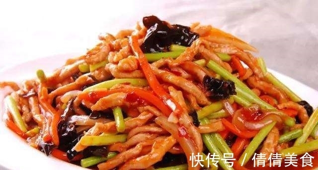 老婆饼没老婆,鱼香肉丝也没有鱼,简单4步,猪肉也能做出鱼香味